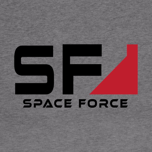 Space Force gaming T-shirt by kmpfanworks